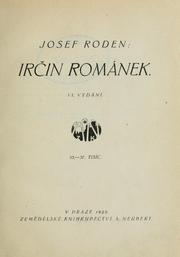 Cover of: Irin románek. by Josef Roden
