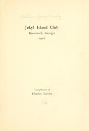 Jekyl island club by Moreby Acklom