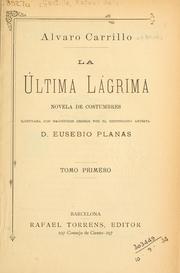 Cover of: La última lágrima by Rafael del Castillo