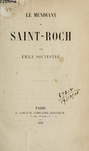 Cover of: Le mendiant de Saint-Roch.