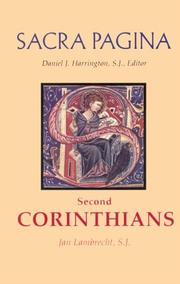 Cover of: Second Corinthians by Jan Lambrecht