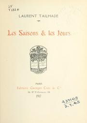 Cover of: saisons [et] les jours.