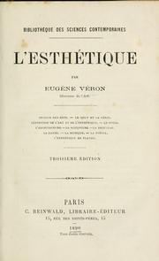 L' esthétique by Eugène Véron, Eugène Véron
