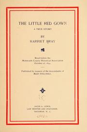 Cover of: little red gown | Harriet Bray