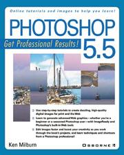 Cover of: Photoshop 5.5: get professional results