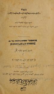 Cover of: Luat-i Çaaty ve Türk-i 'Osmn