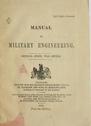 Cover of: Manual of military engineering.