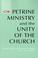 Cover of: Petrine ministry and the unity of the Church