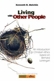 Cover of: Living With Other People | Kenneth R. Melchin