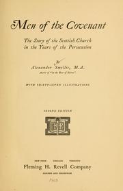 Cover of: Men of the Covenant: the story of the Scottish church in the years of the Persecution