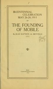 Cover of: Mobile bicentennial.
