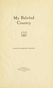 Cover of: My beloved country