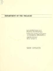 Cover of: National treatment study: report to Congress on foreign government treatment of U.S. commercial banking and securities organizations : 1986 update