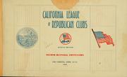 Cover of: Official souvenir. by California League of Republican Clubs