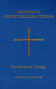Cover of: Handbook for liturgical studies by Anscar J. Chupungco, editor.