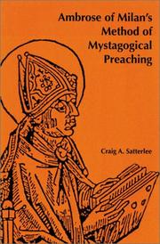 Cover of: Ambrose of Milan's Method of Mystagogical Preaching