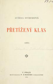 Cover of: Petíený klas by Rena Svobodová