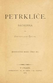 Cover of: Petrklíe by Svatopluk ech