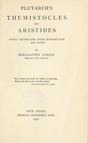 Cover of: Plutarch's Themistocles and Aristides