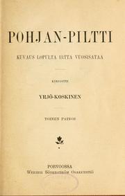 Cover of: Pohjan-piltti: kuvaus lopulta 13:tta vuosisataa