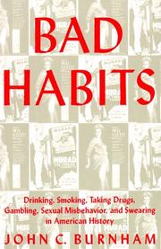 Bad habits by John C. Burnham