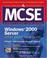 Cover of: MCSE Windows 2000 server study guide (exam 70-215)
