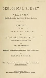 Cover of: Report on the Cahaba coal field