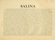 Cover of: Salina. by Salina commercial club, Salina, Kansas