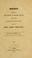 Cover of: A sermon preached to the society in Brattle square, June 8th, 1823; the Lord's day after the interment of the late Hon. John Phillips.