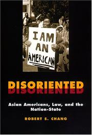 Cover of: Disoriented by Robert S. Chang