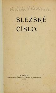 Cover of: Slezské íslo.