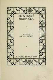 Slovenský sborníek by Frantiek Tichý