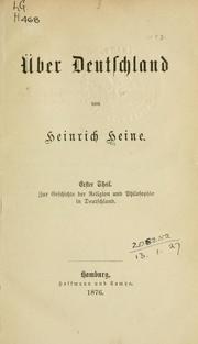 Cover of: Sämtliche Werke. by Heinrich Heine