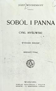 Cover of: Soból i panna: cykl myliwski.