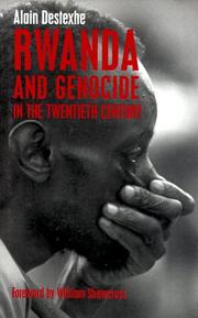 Cover of: Rwanda and genocide in the twentieth century