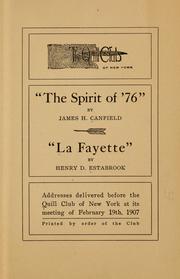 Cover of: spirit  of 