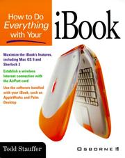 Cover of: How to do everything with your iBook