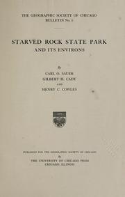 Cover of: Starved Rock State Park and its environs