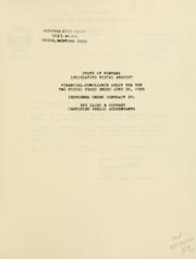 Cover of: State of Montana, Legislative Fiscal Analyst, financial-compliance audit for the two fiscal years ended June 30, 1985 by Eve, Laird & Company (Great Falls, Mont.)