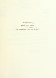 Cover of: State of Montana, Montana State Library report on audit by G. Dean Reed