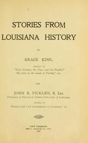 Cover of: Stories from Louisiana history