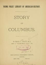 Cover of: Story of Columbus.