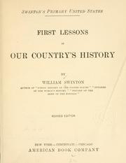 Cover of: Swinton's primary United States by William Swinton