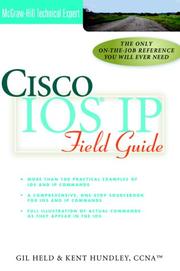 Cover of: Cisco IOS IP: field guide