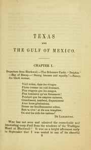 Cover of: Texas and the Gulf of Mexico