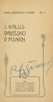 Valašsko v písních by Josef Kalus