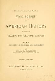 Cover of: Vivid scenes in American history: a series of readers for grammar schools.