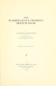 Cover of: Washington's Crossing sketch book