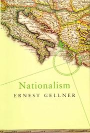 Cover of: Nationalism by Ernest Gellner