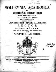 Cover of: De locis aliquot Ciceronis orationum Verrinarum dissertationis criticae: pars prior